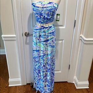 Lilly Pulitzer Mika Maxi Dress size Small